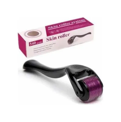 Diğer Saç - 978 - Çıkarma Tarağı Dermaroller 540 Iğneli Roller 1 Mm Iğne Cilt Yüz Yenileme - Spt-gld - Bakım Seti