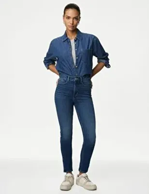 Marks & Spencer Lily Slim Fit Magic Jean Pantolon