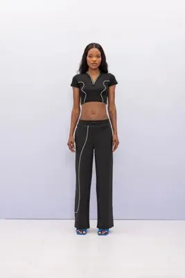 Şebnem Günay The Contour Pants-Black