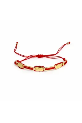 PerleJewelry Karma Red Gold Bileklik