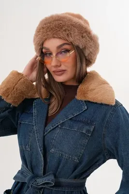 Ritagarcia Peluş Kürklü Bucket Kova şapka