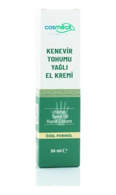Bioxcin Cosmecit Kenevir Tohumu Yağlı El Kremi 50 Ml