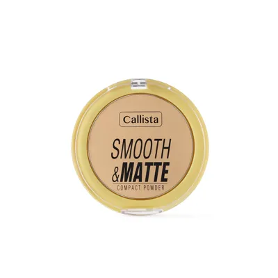 Callista Smooth Matte Compact Powder Mat Görünümlü Pudra 10 Naturel Bej