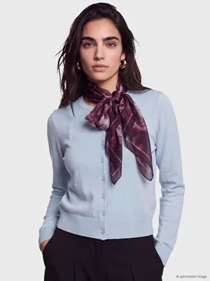LCW ACCESSORIES Çiçek Desenli Kadın Şal