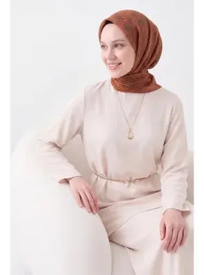 Silk Home Soft Eşarp Vintage Flow Taba