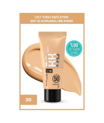 Maybelline New York Maybelline Fit Me Nude BB Krem SPF50+ Renkli Nemlendirici No: 20 30ml