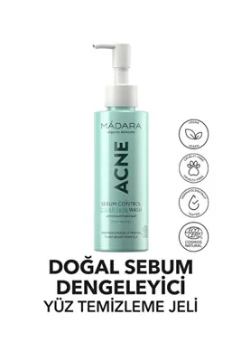 Mádara ACNE Sebum Dengeleyici Yüz Temizleme Jeli 140ml