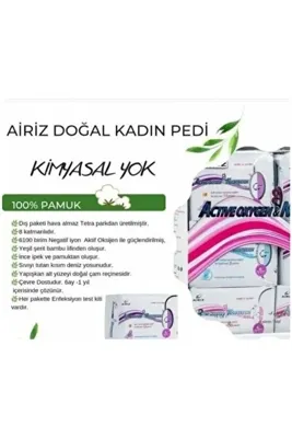 HOSBUTIK Tiens organik hijenik 98 adet ped seti