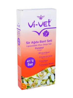 Diğer Epilatör 41 Parça Portakal Sir Ağda Bant Set