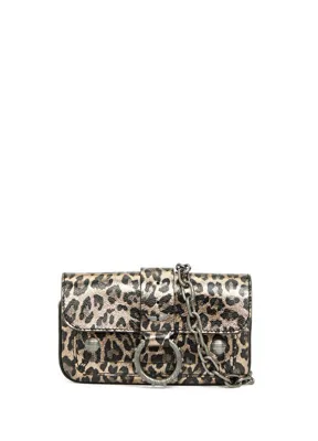 Zadig&Voltaire Kate Leopar Desenli Kadın Deri Çanta