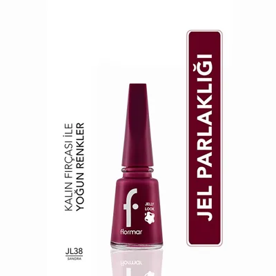 Flormar Oje Jelly Look Jne-38 Sangria 11 ml