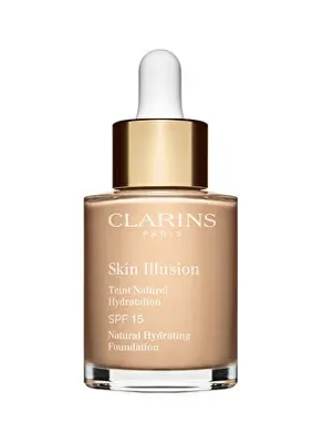 Clarins Clr Skin Ill Fondöten 105 Kadın İçin Doğal Görünüm ve SPF 15 Koruma