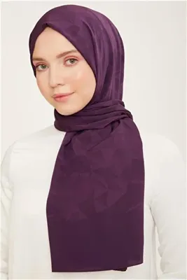 Armine Trend J.Capri Mor Desenli Şal 7 - 395