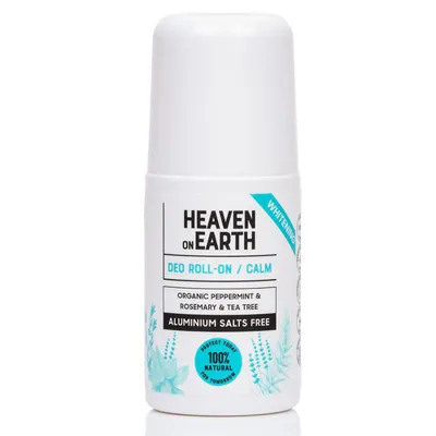 Heaven On Earth %100 Doğal Organik Beyazlatıcı Roll On Calm 50 ml