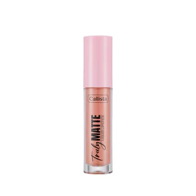 Callista Truly Matte Liquid Lipstick Mat Likit Ruj 401 Barely There Nude