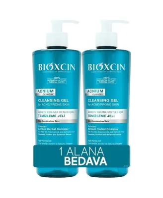 Bioxcin Acnium Clenasing Gel 500 Ml 1 Alana 1 Bedava