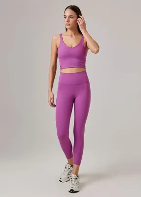 Glo Studio Narin Glossy Legging Mulberry Kadın Spor Tayt