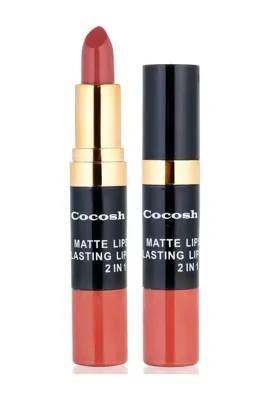 Diğer Cocosh She Ruj - Matte Smile Lipstick & Lipgloss 2 In 1 08 Brick 8681569700536 - 08brıck Diğer