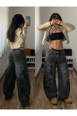 Minga London Minga Gotik Tribal Baggy Jean