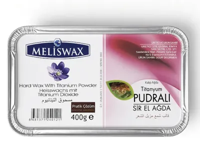 Meliswax Pudralı Titanyum Hassas Bölge İçin Özel Tabak Sir Ağda