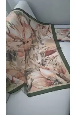 Guzeka Fiora Soft Lüks Eşarp (İtalyan Dikiş) 100x100