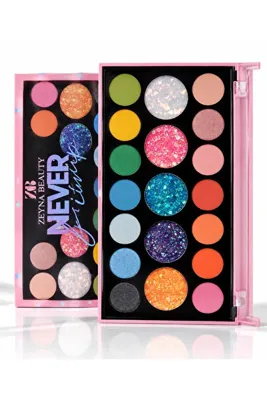 Zeyna Beauty Göz Far Palet i& Glitter Far 19'lu Makyaj Paleti