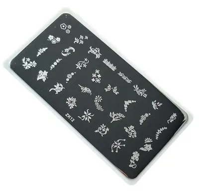 NAIL Nail Art Stamping Baskı Plakası