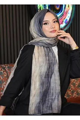AFVENTE Degrade Füme Soft Pamuk Şal