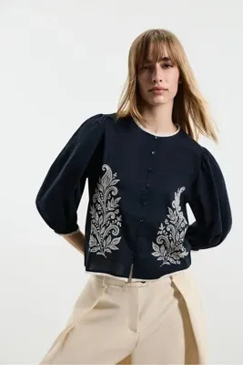 LEFTIES KADIN Nakışlı gömlek