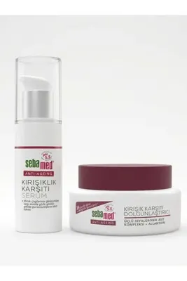 Sebamed Anti-Ageing Kırışıklık Karşıtı Dolgunlaştırıcı Krem 50 Ml + Kırışıklık Karşıtı Serum 30 Ml Cilt Bakım Seti