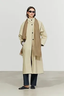 Massimo Dutti %100 yün hafif atkı