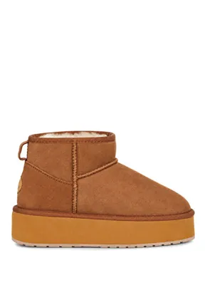 EMU Australia Stinger Micro Flatform Kahverengi Kadın Bot