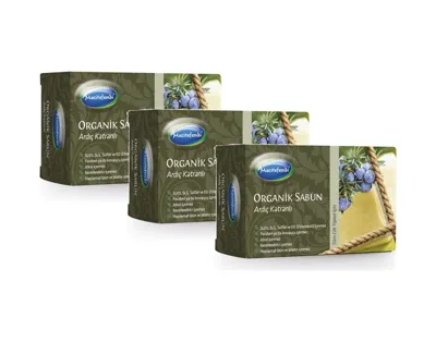 Mecitefendi Organik Ardıç Katranlı Sabun 3 x 125 G