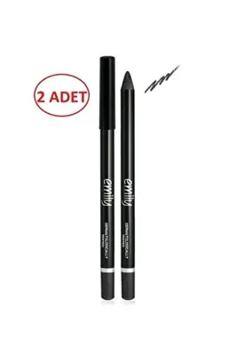 Emily 2 Adet Emily Waterproof Eye Pencil Göz Kalemi 101