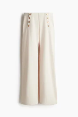 H&M Önü Düğmeli Pantolon