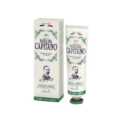 Pasta Del Capitano Doğal Bitki Özlü Diş Macunu 75 ml