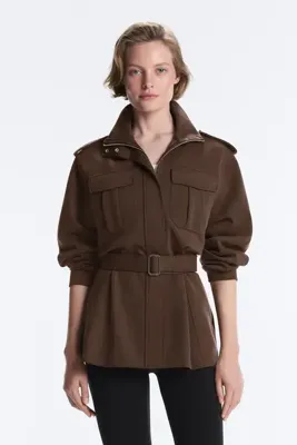 Oysho Uzun utility pike ceket