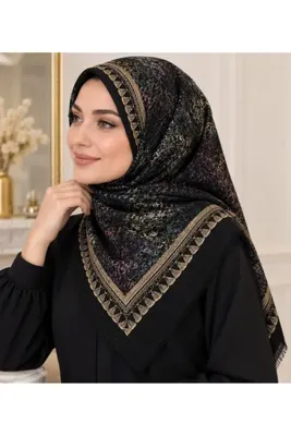 Butik Kaliteli Yüzde 95 Pamuk Eşarp Yazma