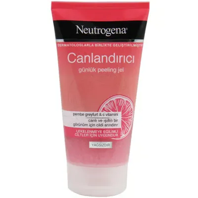 Neutrogena Pembe Greyfurt Canlandırıcı Günlük Peeling Jel 150 ML