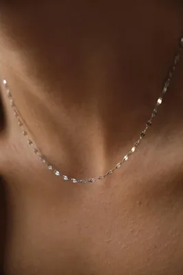 ByFlorya Jewelry Çelik Dudak Zincir Kolye Ince Singapur Sarma Burgu Aynalı Kolye 2mm Zarif Minimal