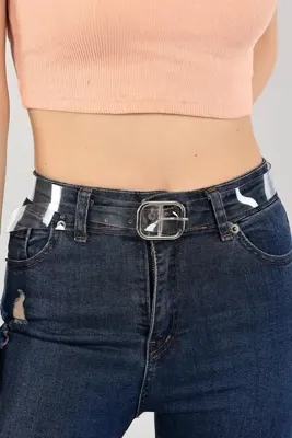 Moda Leyla Şeffaf Kadın Kemer