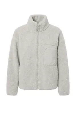 TRENDYOLMİLLA Gri Regular Kalıp Kaşe Bomber İnce Ceket Mont TWOAW26MO00109