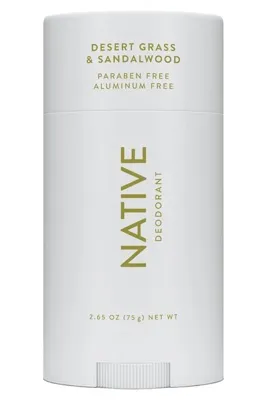 Native Desert Grass & Sandalwood Alüminyumsuz Stick Deodorant 75GR