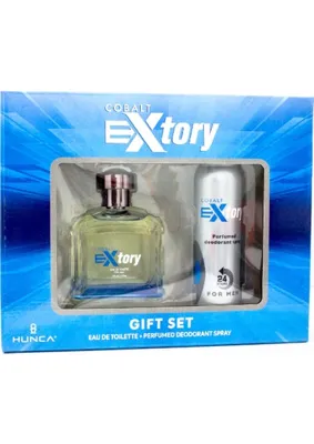Hunca Cobalt Edt 100 ml + Deodorant Erkek Parfüm Seti