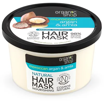 Organic Shop Argan & Amla Saç Maskesi 250 ml