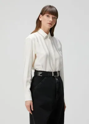 Golden Goose Kırık Beyaz Taşlı Gömlek
