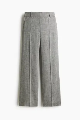 H&M Keten Karışımlı Şık Pantolon