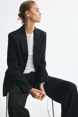 H&M Tek Düğmeli Blazer