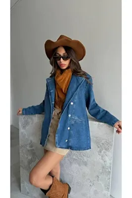 luzuze Kadın Luna Denim Ceket