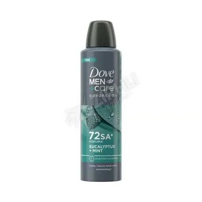DOVE 5 ADET Dove Men Eucalyptus & Mint Deodorant 150 Ml